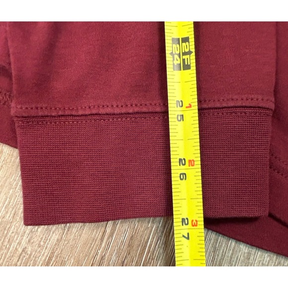 Brooks Brothers Burgundy Turtleneck Sweater Sz-2XL 100% Supima Cotton Pullover - Picture 7 of 12